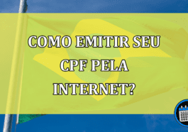 Como emitir seu CPF diretamente pela internet?