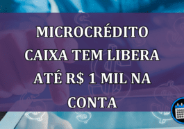 Microcrédito Caixa Tem libera até R$ 1 mil na conta