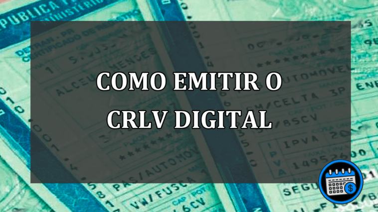 CRLV é obrigatório e pode ser emitido digitalmente