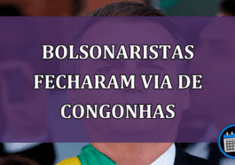 Bolsonaristas fecharam via de Congonhas