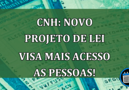 CNH: Novo Projeto de Lei visa mais acesso as pessoas!