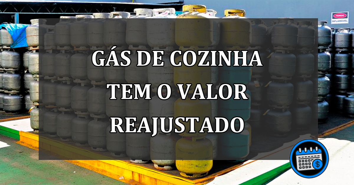 Petrobras reajusta o valor do gás de cozinha