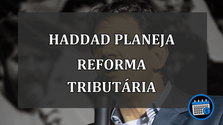 Haddad planeja no 2º semestre uma reforma tributária