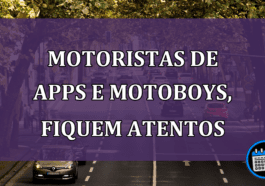 Motoristas de aplicativos e motoboys podem sofrer essa multa