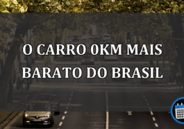 O CARRO 0km mais barato do Brasil
