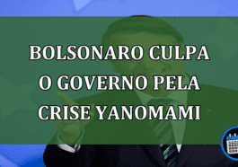 Bolsonaro culpa o governo pela crise Yanomami